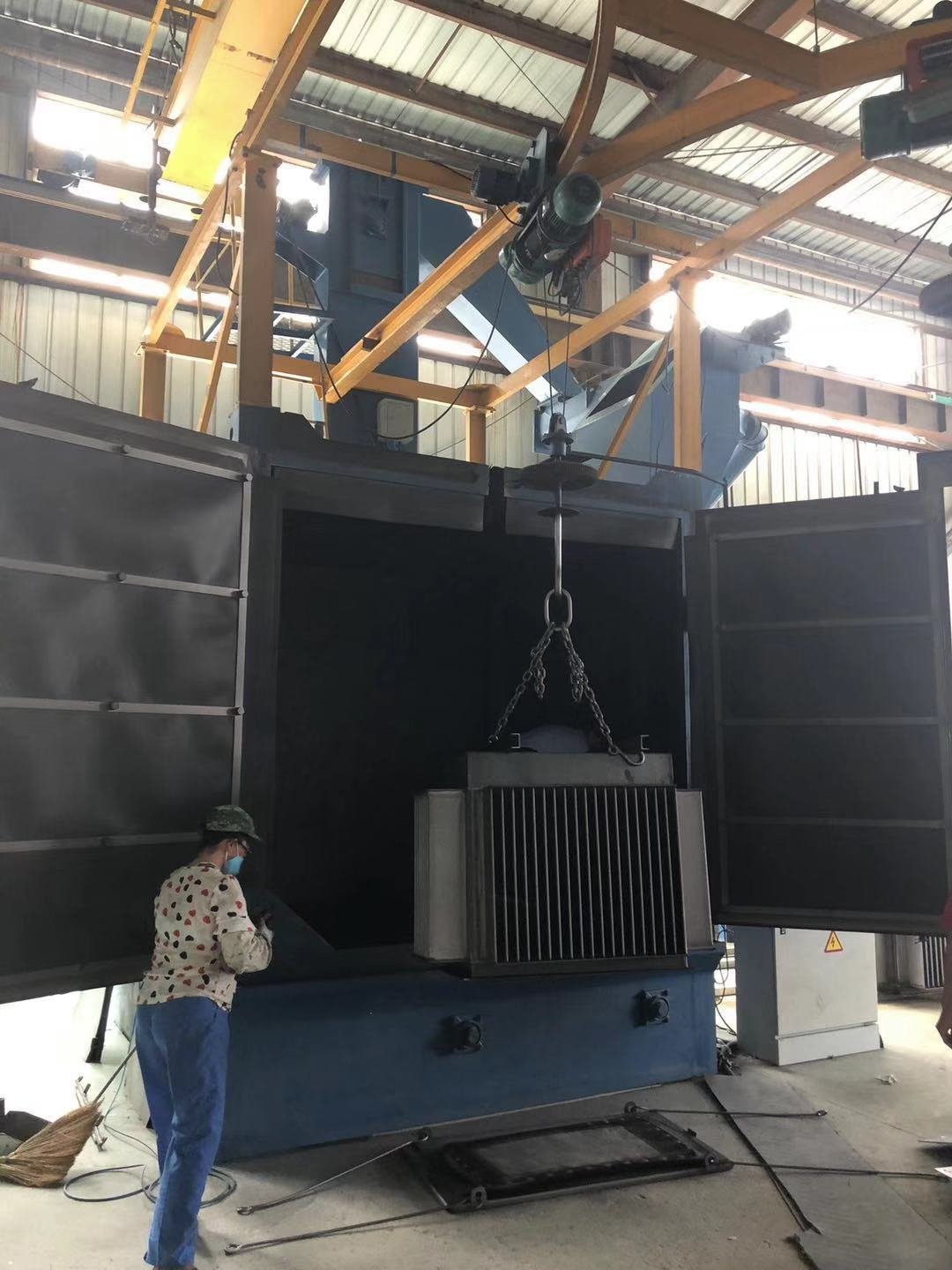 Best Price Lpg Cylinder Manufacturing Machine Hook Shot Blasting Equipment