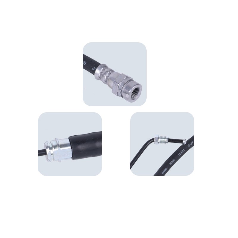 BHR Front Brake Hose 80A611707C 4K0611707F 4K0611707L for Audi Q5L Flexible Brake Hose