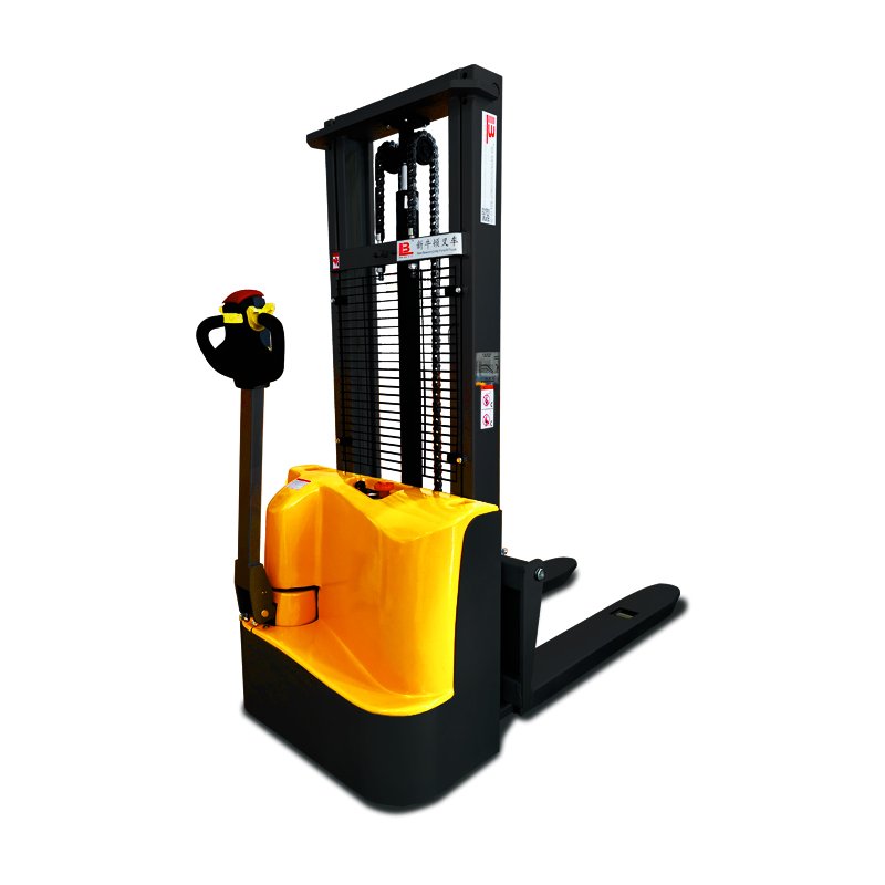 1 Ton Walking Electric Wholesale Stacker Unloading Cargo Stacking Machinery Vertical Cylinder Stacker