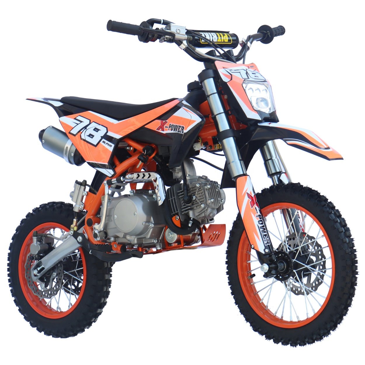 D7-18 Off-road Motorcycles Motorbike Cross Pocket Bike Pit Bike 4 Stroke Engine Gas 125cc Dirt Bike for Sale