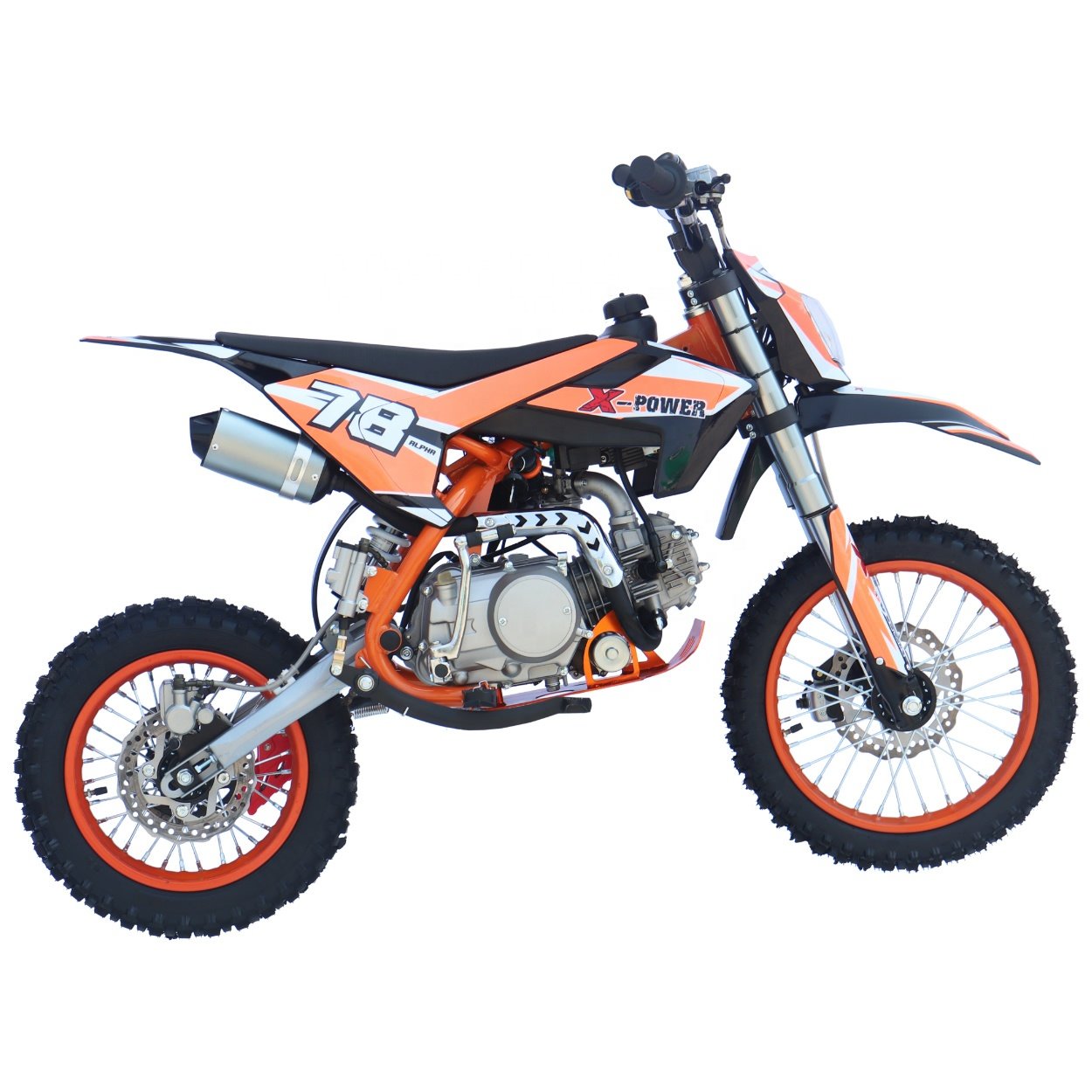 D7-18 Off-road Motorcycles Motorbike Cross Pocket Bike Pit Bike 4 Stroke Engine Gas 125cc Dirt Bike for Sale