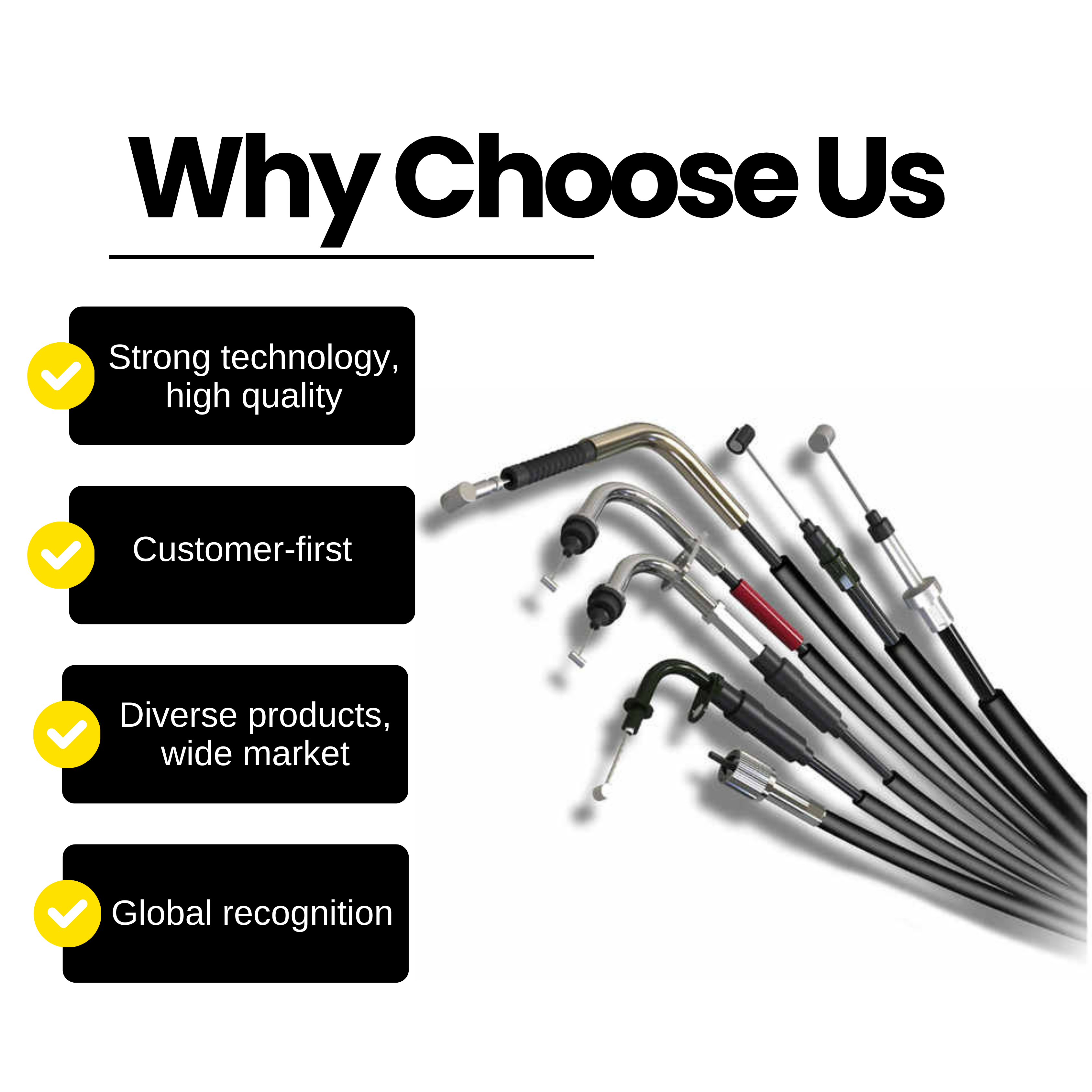 Best Price Car Hand Brake Cable OEM 47560-SDC-A52 Auto Brake Cable Car Parking Brake Cable