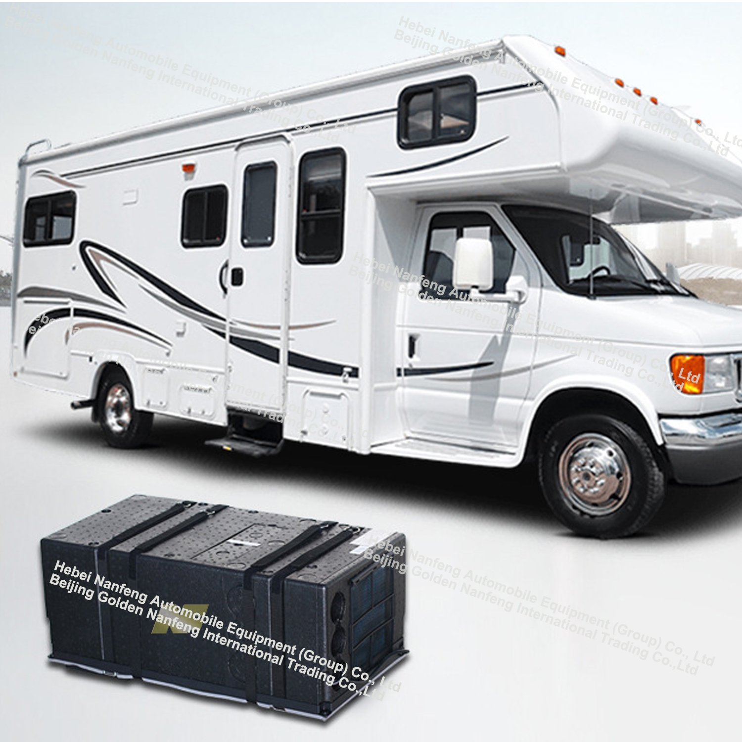 NF 110V/220V Caravan Air Conditioner Under Bunk 9000btu Caravan Rv Under Bench Air Conditioner