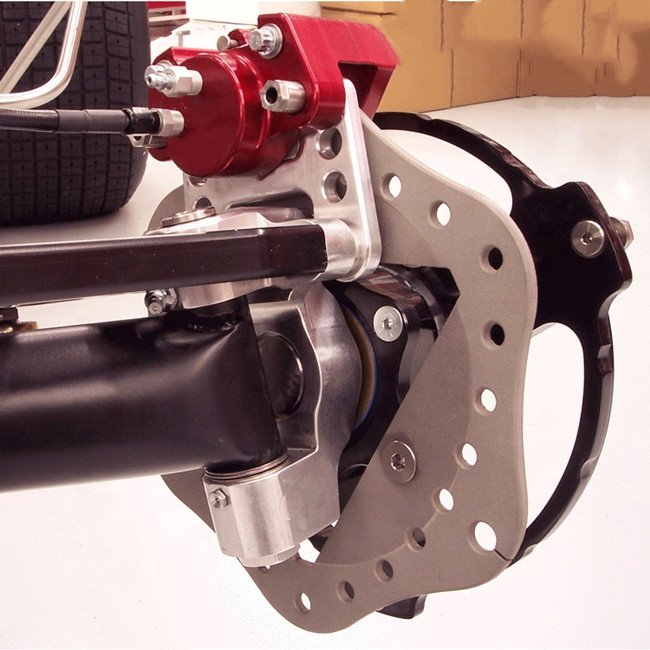 Titanium Left Front Brake Kit