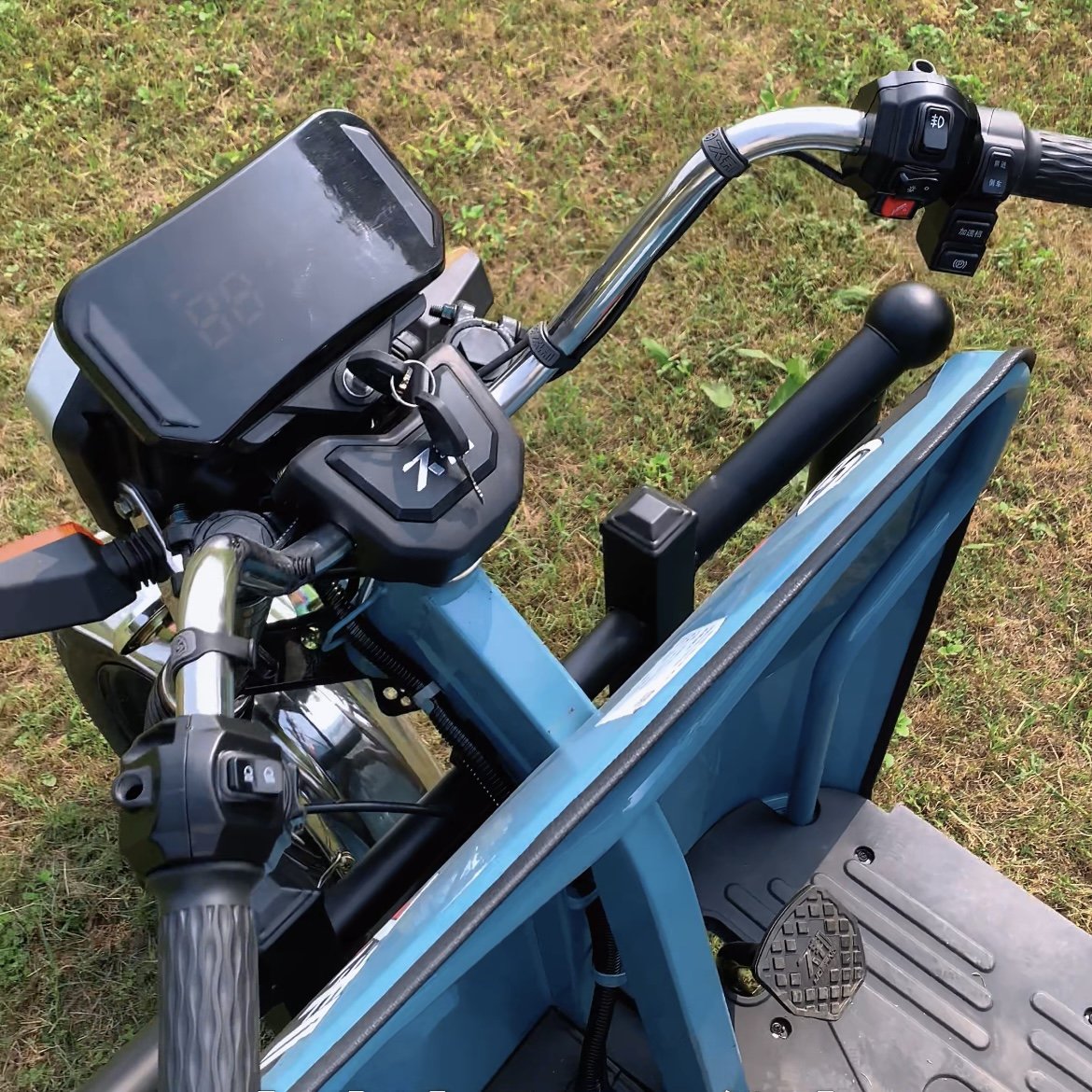 Hot selling Three-wheel Drum Brake Electric Trike cargo Electric-tricycle