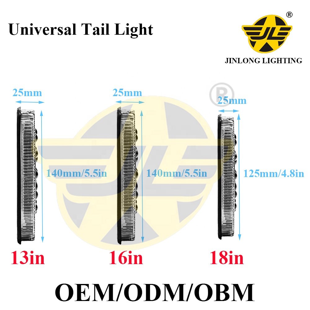 OEM Factory LED Tail Light Brake Reverse Turn Signal Lamp Kit Universal Auto Repair Parts LED Back Light Taillight Rear Lamp