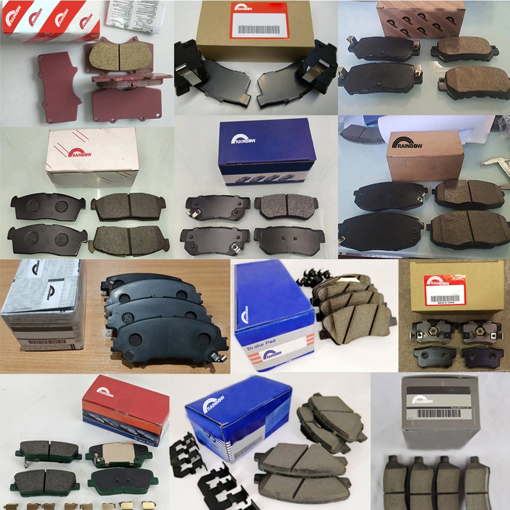 No Noise Low Dust Metal Pastillas De Frenos 58101-F2A00 04465-60010 D349-7241 Brake Pads