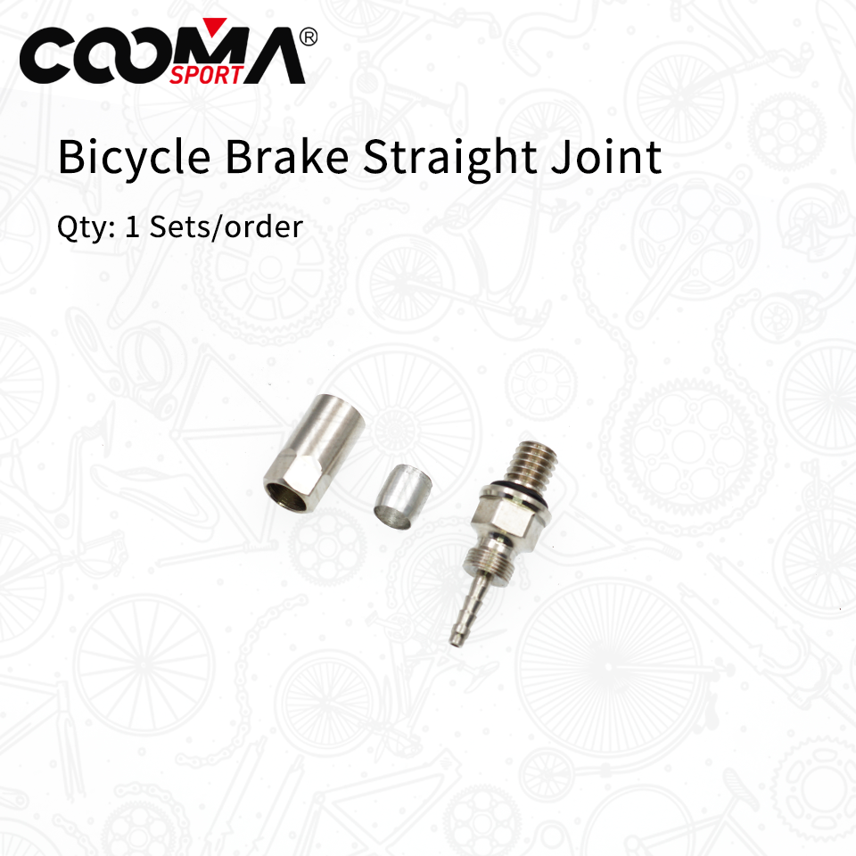 Bicycle Hydraulic Brake Straight Joint for AVID Formula Magura, Hydraulic Hose Adapters Connector Insert