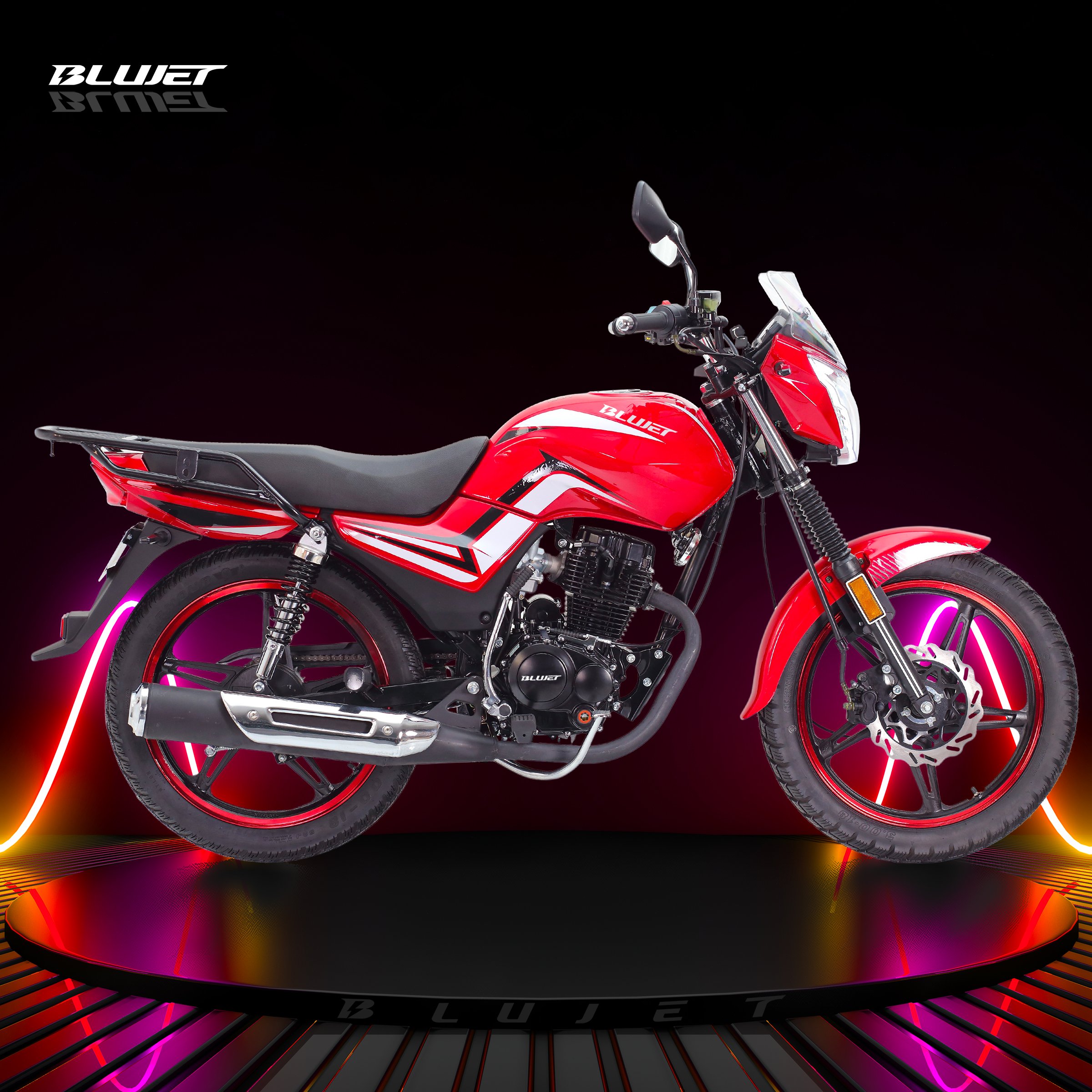 Titan 150 New 150cc Street Motorcycle Push Rod CG150 Engine Digital Meter Disc Brake for Latin America Market
