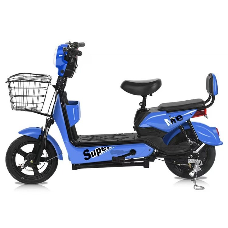 48V Lead-Acid Battery Electric Motorcycle Scooter Bicycle Convenient Commuting from China