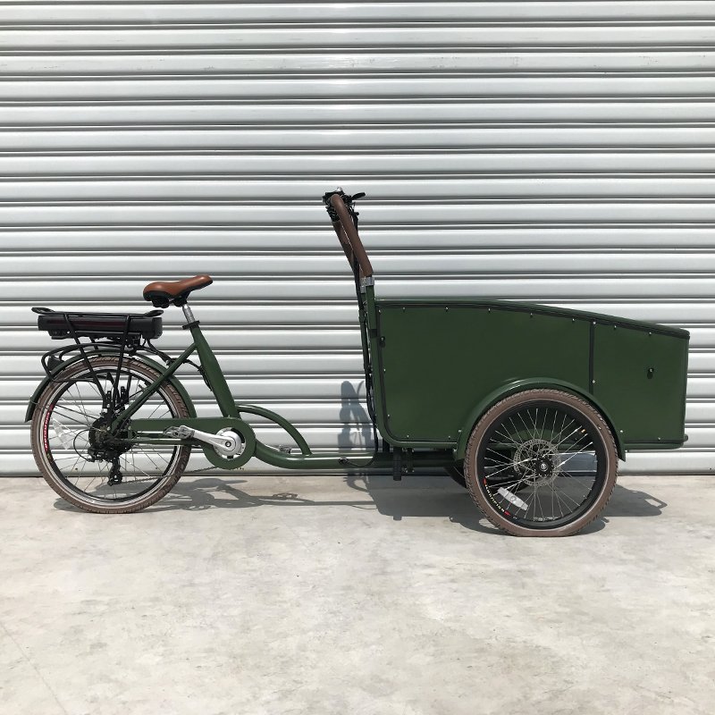 Electric Passenger Tricycle Cargo Trike with Four Seats New Three Wheel Adult Car Fashionable Leisure Electric Cargo Trike