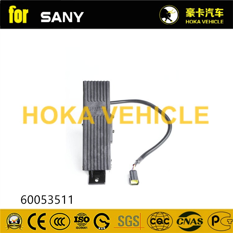 Genuine Electronic Accelerator Pedal 60053511 for SANY Crane