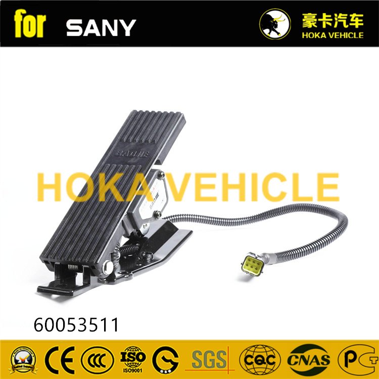 Genuine Electronic Accelerator Pedal 60053511 for SANY Crane