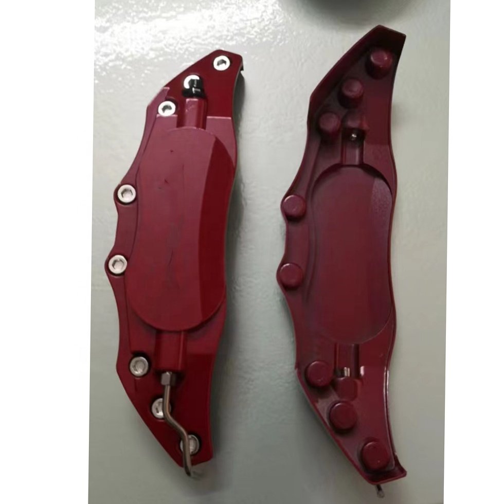 JDMotorsport88 Universal Front and Rear Aluminum Metal Brake Disc Caliper Covers with Logo