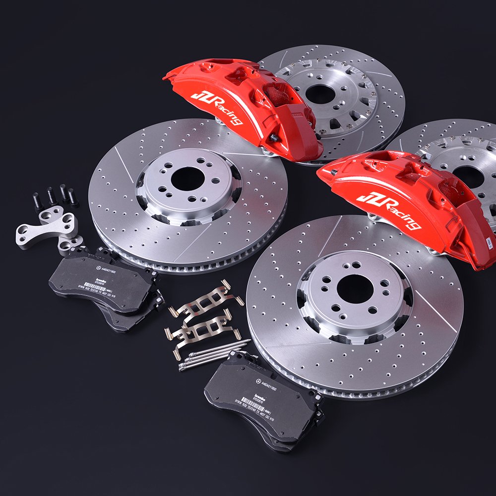 JZRacing-13 High Performance Dragon Brake Disc Caliper Kits G63 6 Pistons BBK for AMG W464 W463