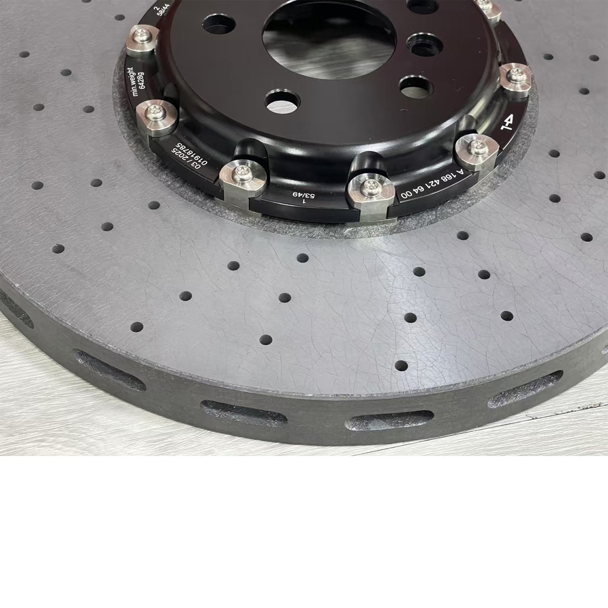 400mm+380mm Carbon Ceramic Brake Disc,Front RC6 6 Piston Brake Caliper,Back RC4 4 Piston Calipers Auto Brake Systems for LM500