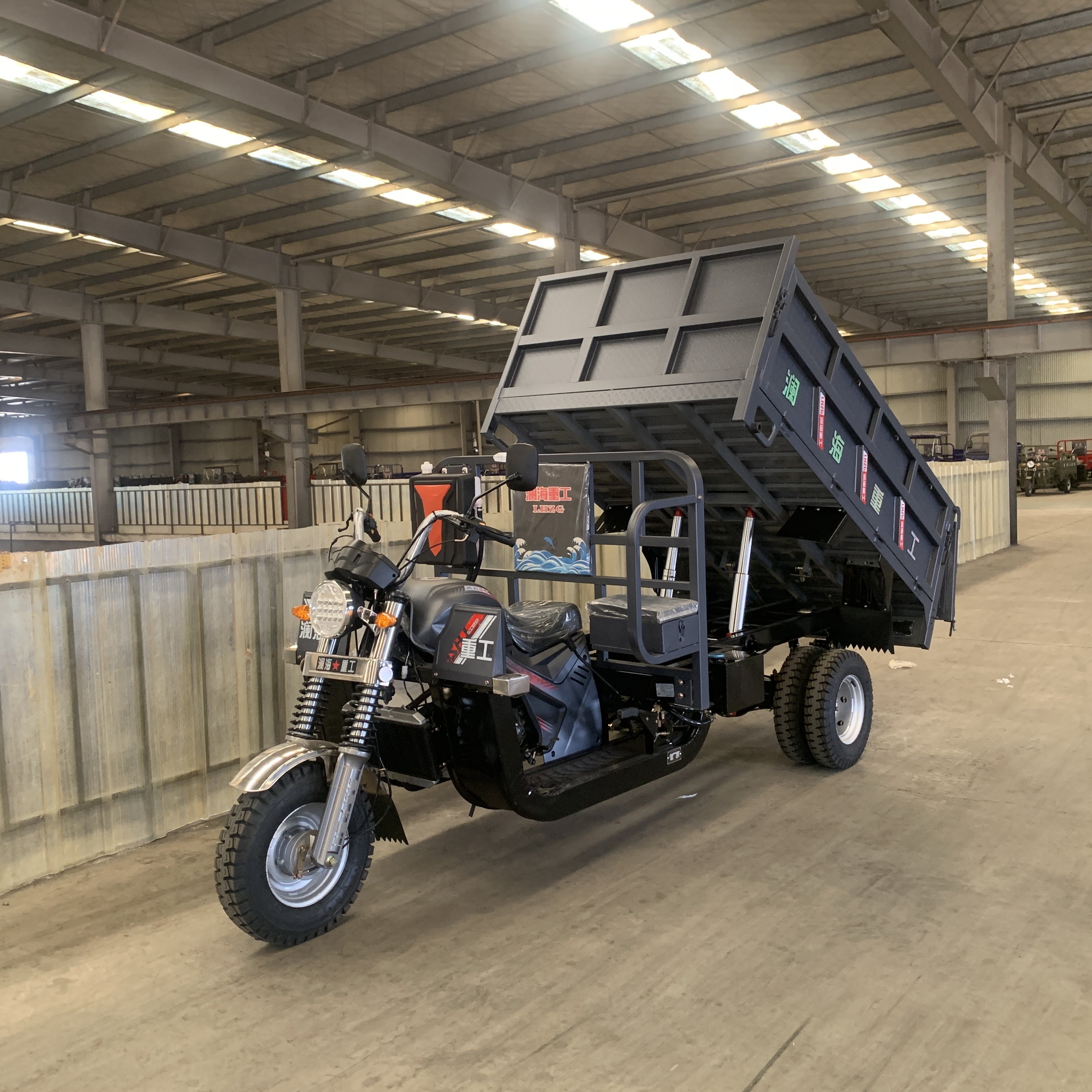 Hot Selling Adult Motorcycle Gasoline Hybrid Special Transport Tricycle West African Boom Truck Tricycle Motorcycle