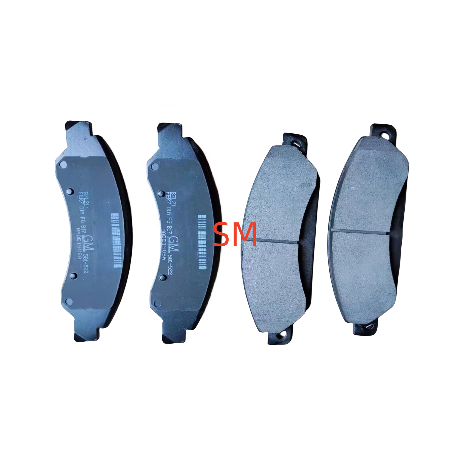 Automotive Parts Front Disc Brake Pads 171-1243 19257667 25918341 25852957 22742382 89059119 84320501 Cadill-ac Escalade