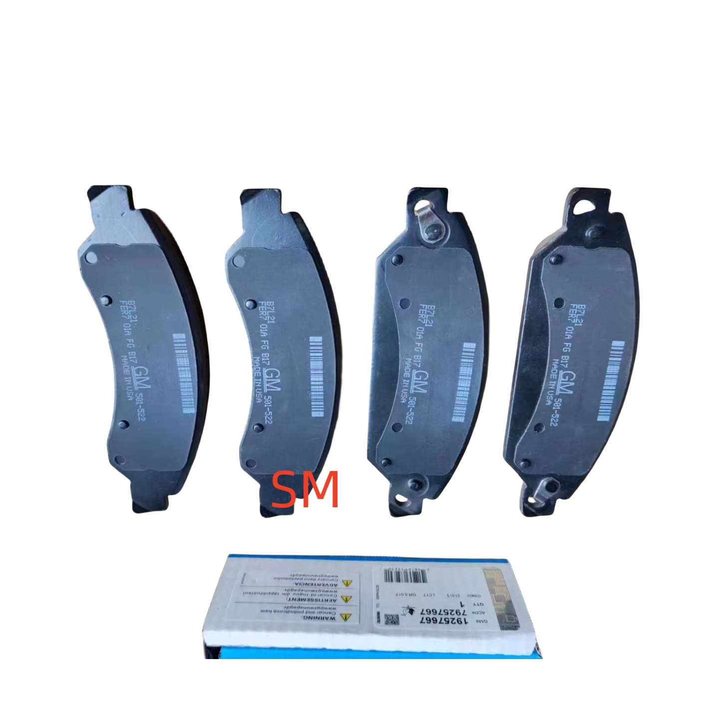 Automotive Parts Front Disc Brake Pads 171-1243 19257667 25918341 25852957 22742382 89059119 84320501 Cadill-ac Escalade