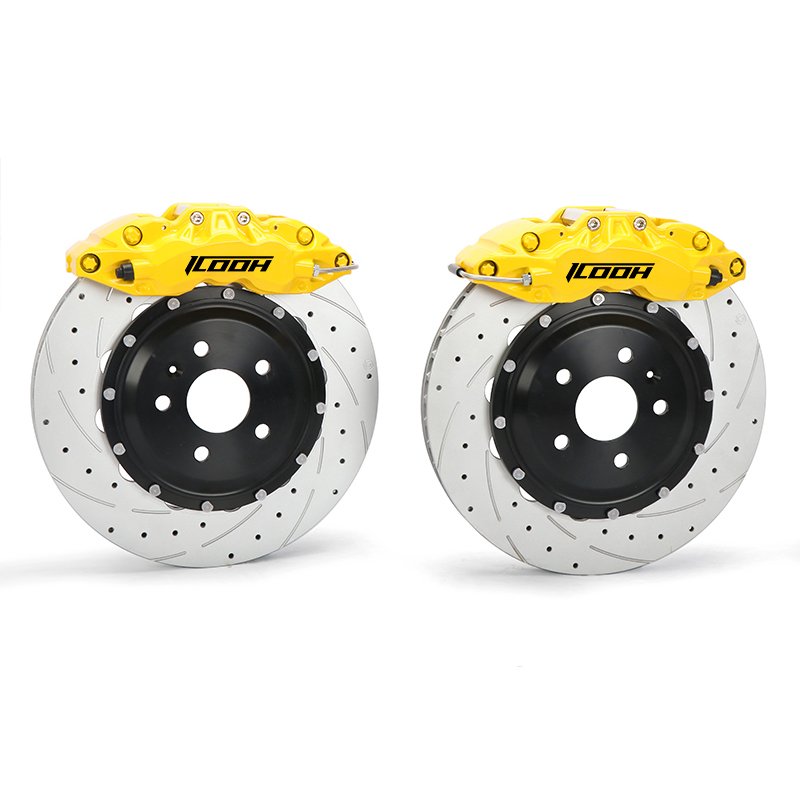 Automotive Brake Systems Brake Caliper Pads Disc Rotors Set for Nissan Y61 Y62