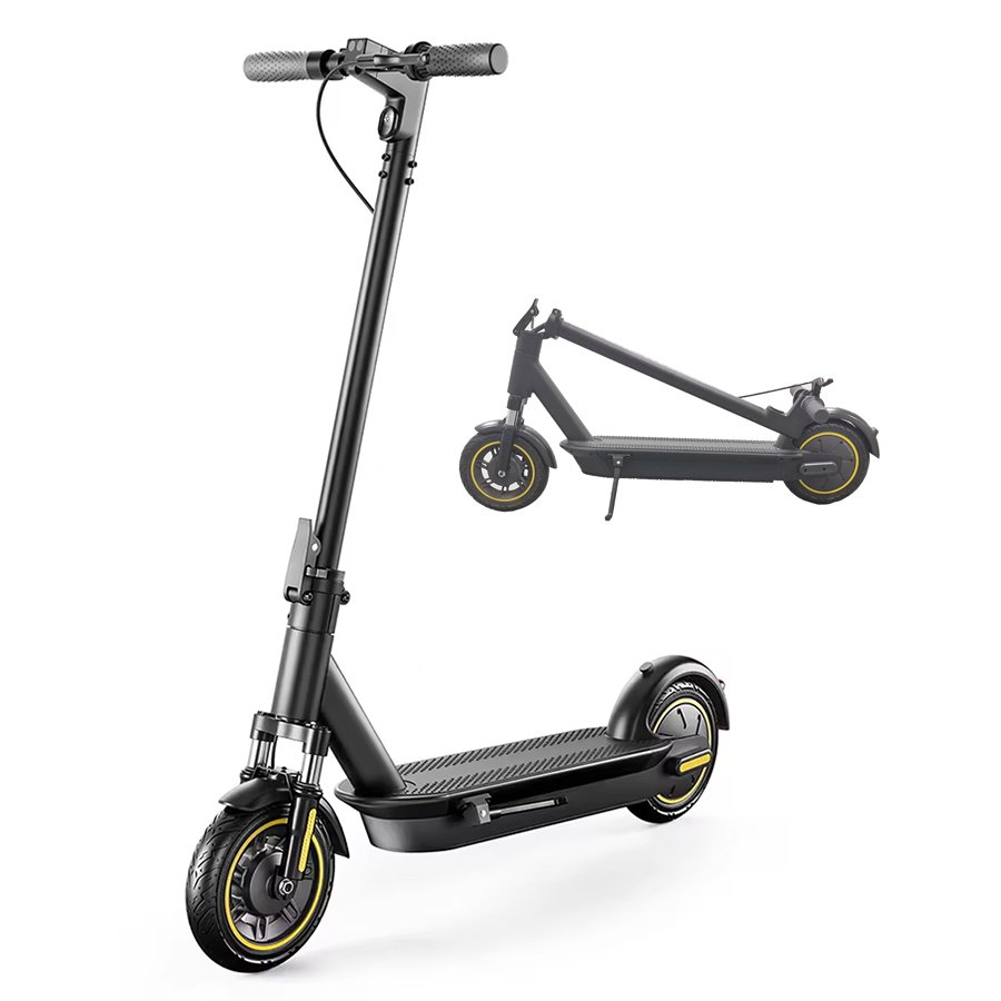 In Pakistan Germany Poland 55KM Long Distance 540Wh EU Warehouse Electric Scooter 500w 10 Inch Solid Tire France Free Shipping