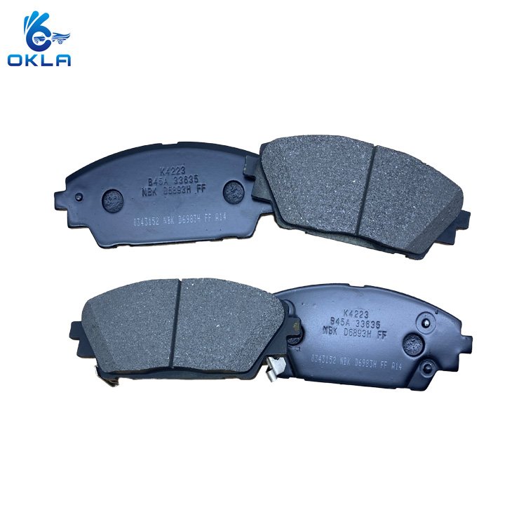 Hot Selling Spare Parts Auto Brake System China Front Brake Pads B4X0-33-28ZB for Mazda 3