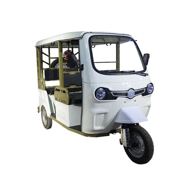 QSD 2025 High Power Electric Auto Rickshaw New Model Electric Tuk Tuk for Adult Passenger Transport 1000W Motorized 48v