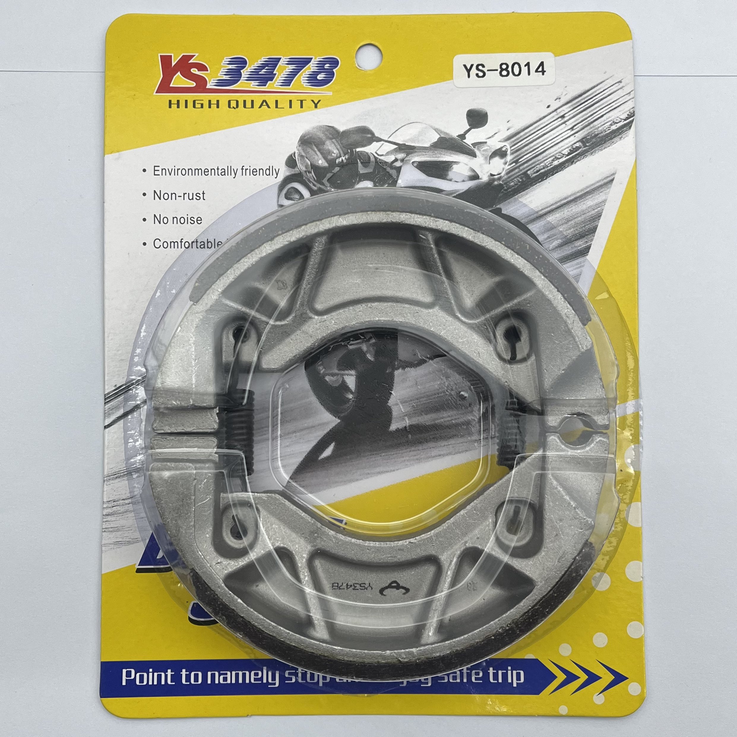 Motorcycle YBR125 Rear Brake Shoe for YAMAHA YBR125 YS125 YBR250