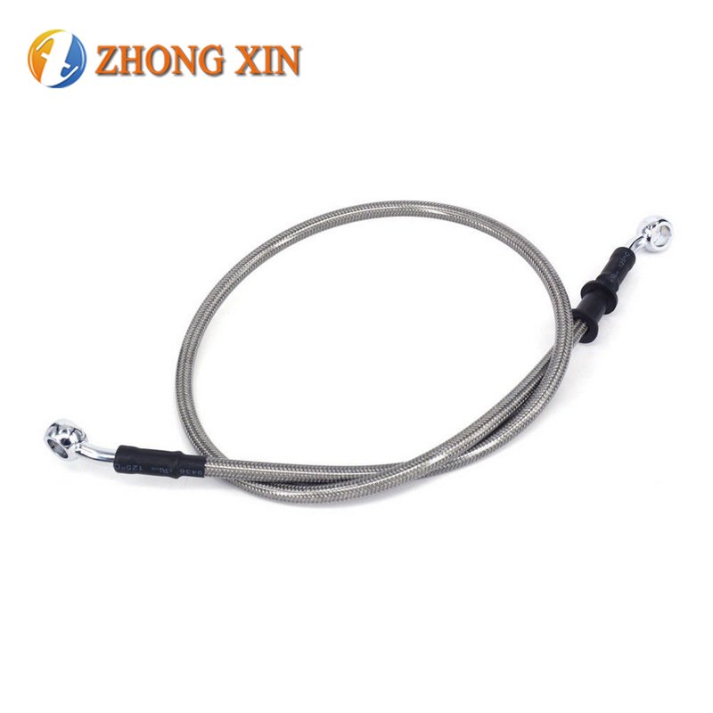 An4 Od 8mm Id 4.83mm Black Nylon Cover Stainless 316/304 Wire Braided Brake Hose Ptfe Clutch Line for Auto