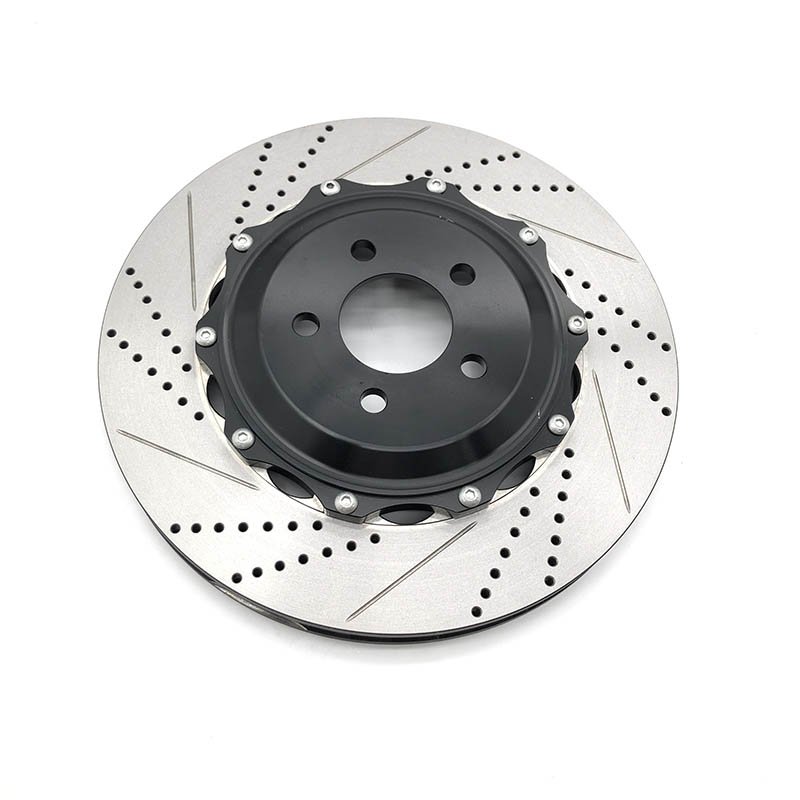 Jekit Six Piston Caliper 380x34mm Disc Rotors Center Bell for Passat B8 Alltrack 2018