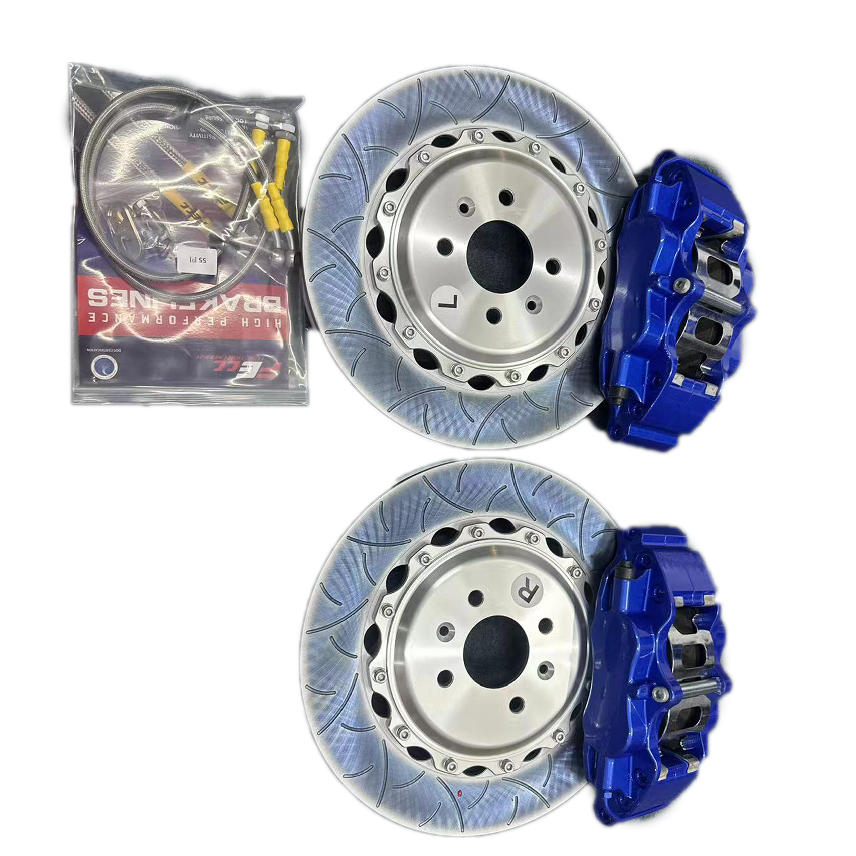 Hot Sale Racing Brake Kits 5200 4 Pot Pistons Brake Caliper Kit for honda civic R17 2012- 2022 mitsubishi Colt Ralliart Altezza