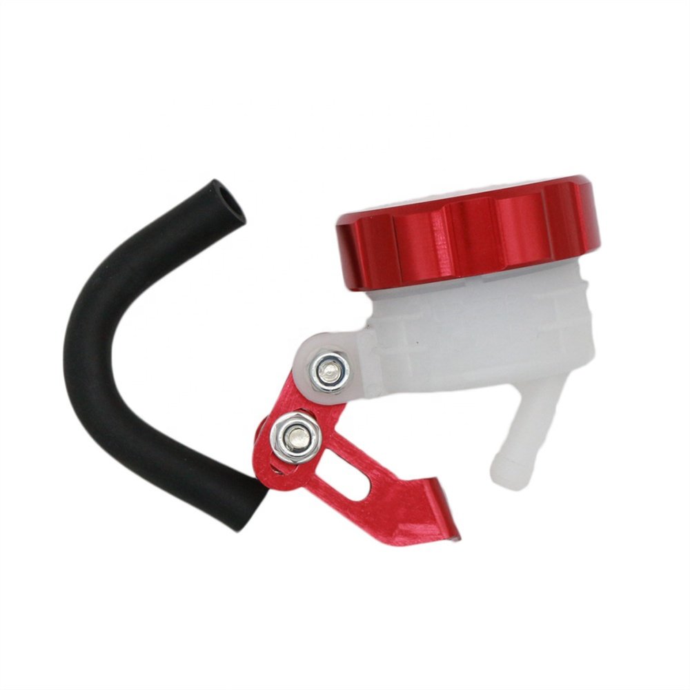 Universal Aluminum Motorcycle Front Master Cylinder Fluid Oil Brake Tank Reservoir Cup