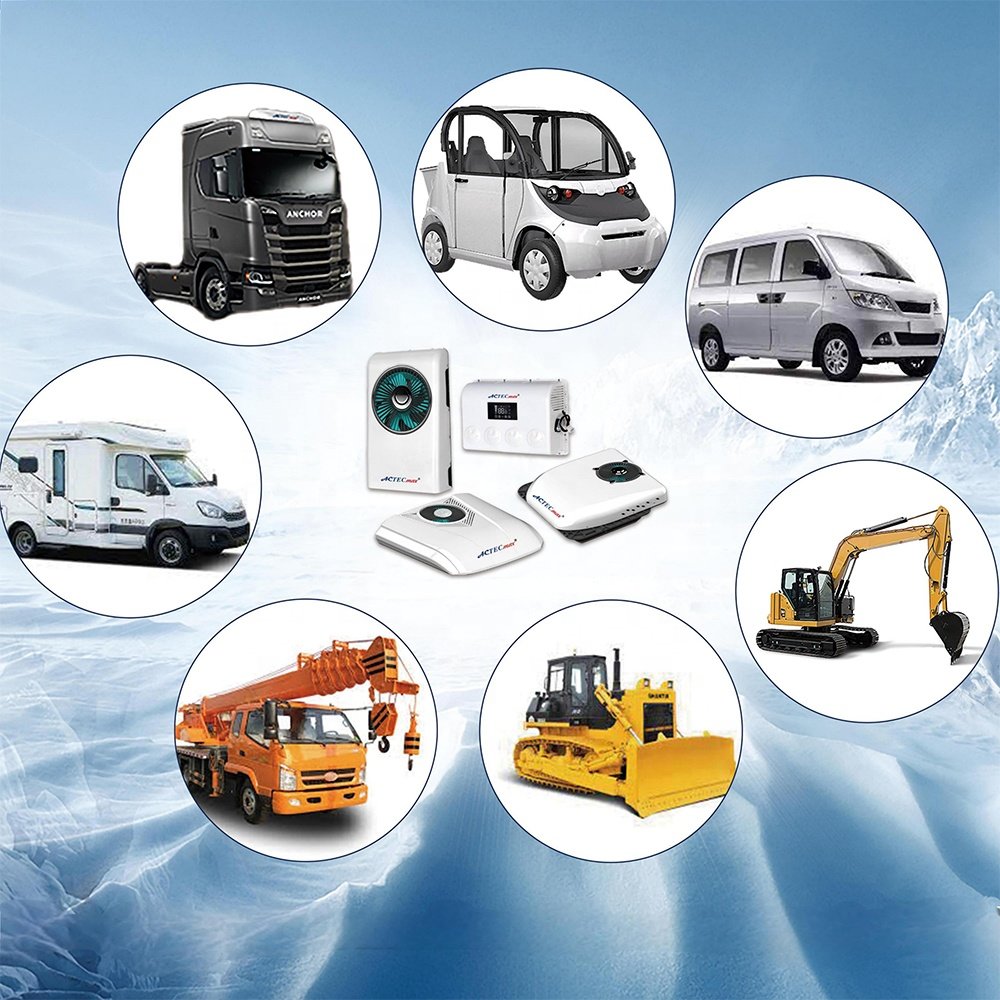 24V AC Unit Caravan Van Vehicle Mini Air Conditioner for Cars 12v Air Conditioner AC.161.071 Truck Camper Air Conditioner