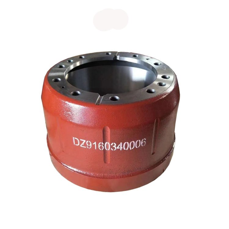 Made in Chinese Factory for Shakman China National Heavy Duty Truck WG9231343006 HOWO Rear Brake Drum
