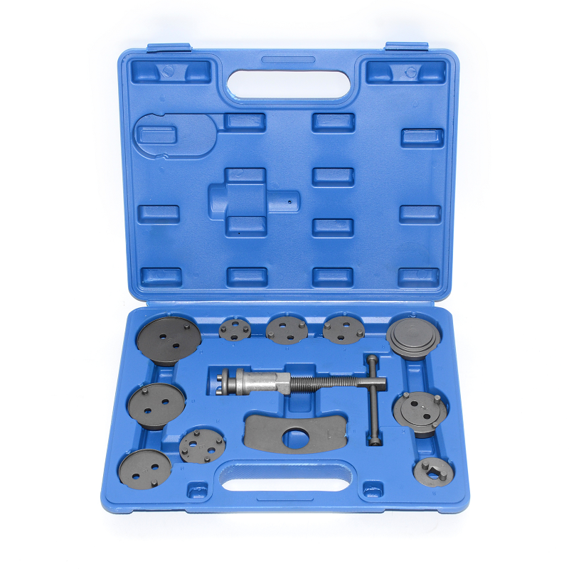 XCTOOL 13pcs Universal Front and Rear Caliper Disc Brake Caliper Piston Rewind Wind Back Repair Tool Kit XC4013