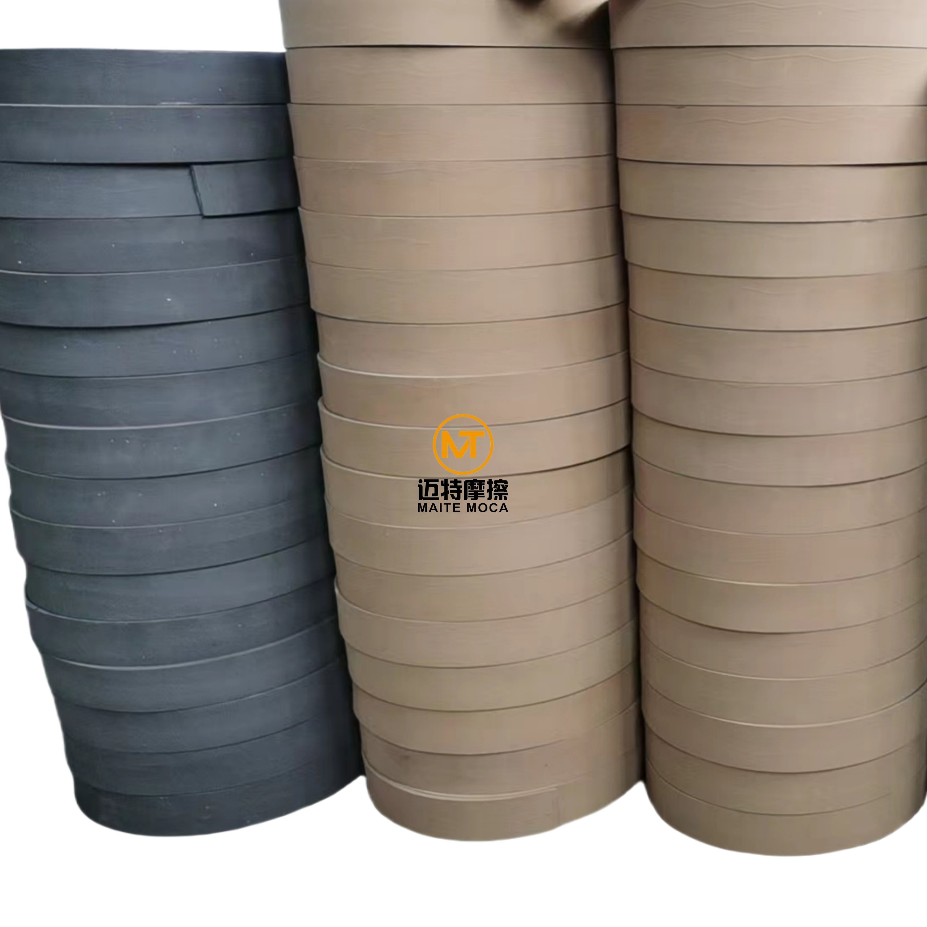 6mm Black/grey Color Non-asbestos Based Lining Material Rubber Based Flexible Brake Roll Linings