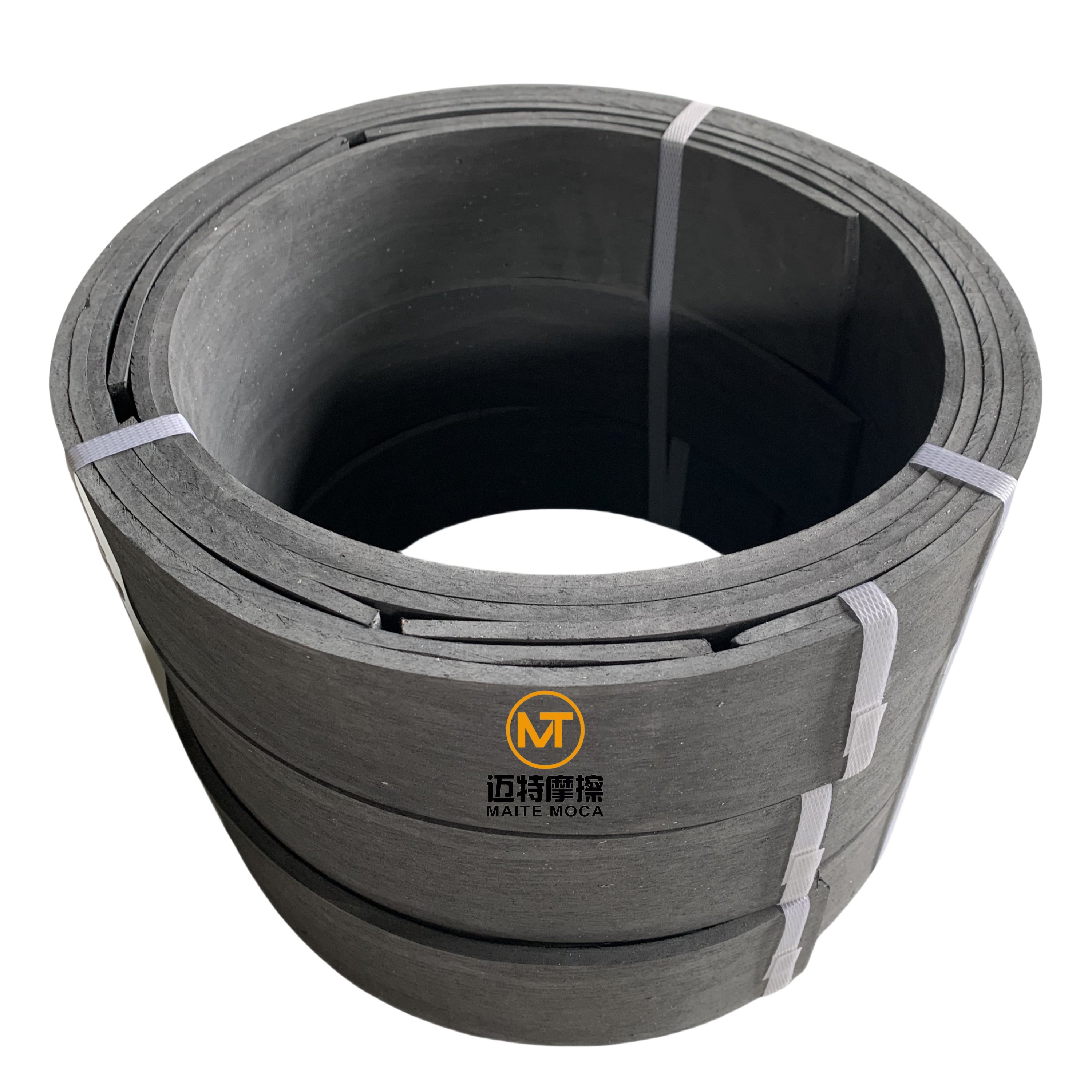 6mm Black/grey Color Non-asbestos Based Lining Material Rubber Based Flexible Brake Roll Linings