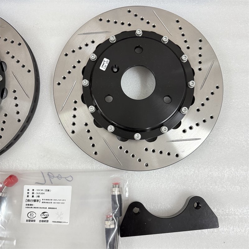 Jekit New Auto Brake Caliper 355x32mm Disc Kit for Mitsubishi Lancer Evo 10 X