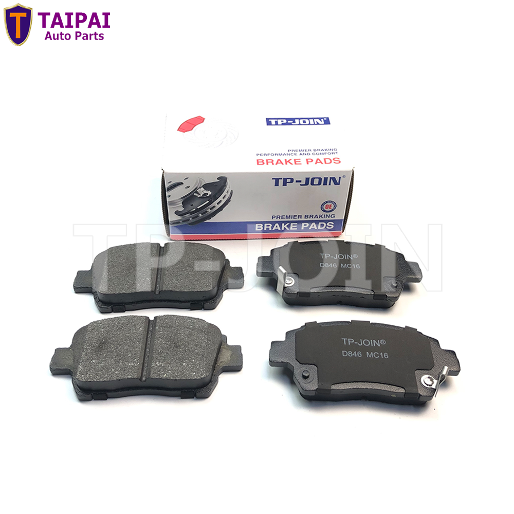For TOYOTA COROLLA PRIUS YARIS Brake Pads Car Wheels Spare Parts D846 D2183M 04465-12580 Break Pads
