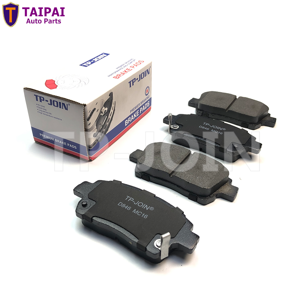 For TOYOTA COROLLA PRIUS YARIS Brake Pads Car Wheels Spare Parts D846 D2183M 04465-12580 Break Pads