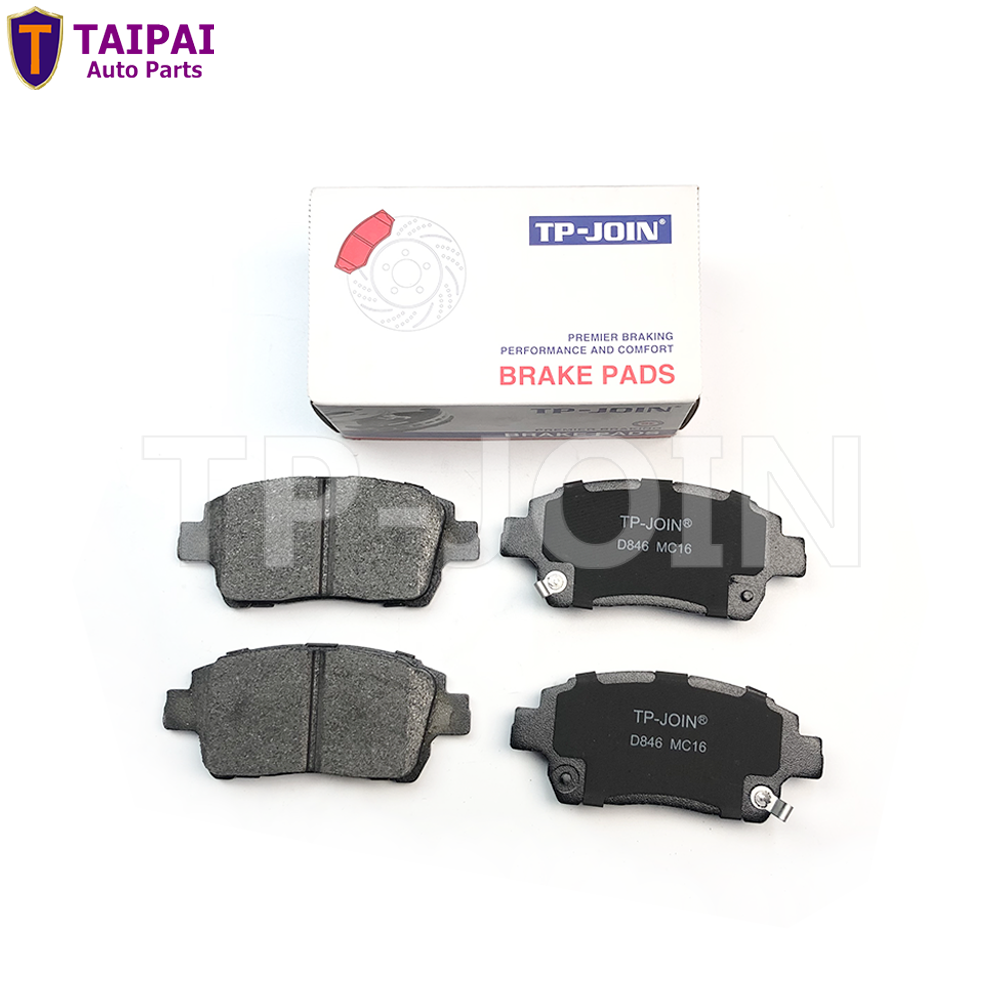 For TOYOTA COROLLA PRIUS YARIS Brake Pads Car Wheels Spare Parts D846 D2183M 04465-12580 Break Pads