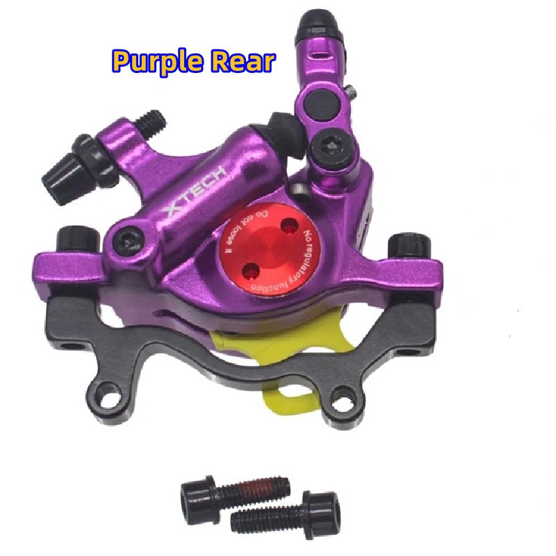 1 Pic XTECH HB100 MTB Line Front Rear Pulling Hydraulic Disc Brake Calipers With Rotors Electric Scooter Bicycle Disc Brake