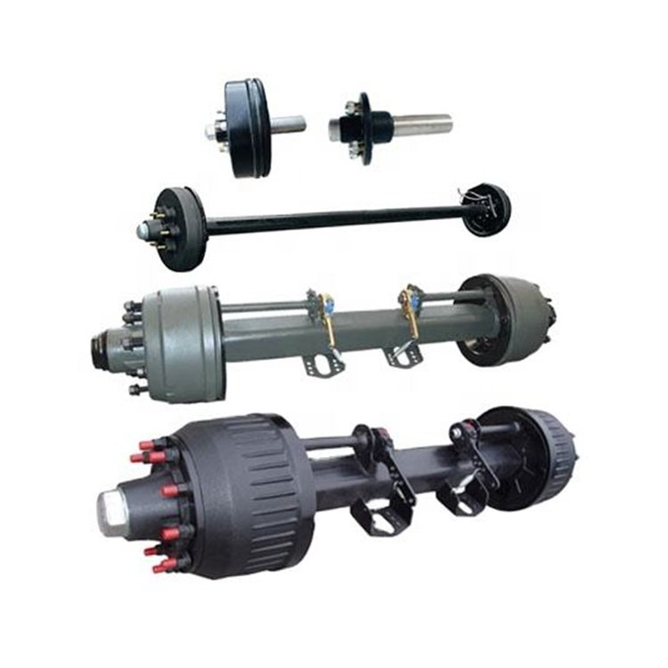 High-Strength Alloy Steel Plate American Type Hydraulic Tractor Torsion Semi Trailer Brake Drum Axle