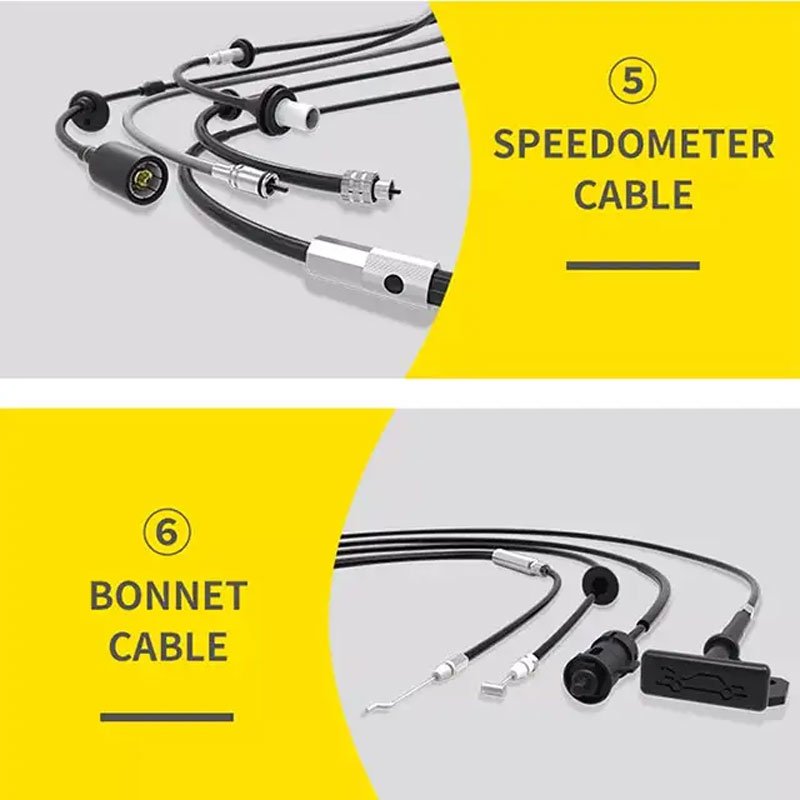 Professional Supplier Car Hand Brake Cable OEM 597600U001 597700U001 Auto Brake Cable Automobile Control Cable