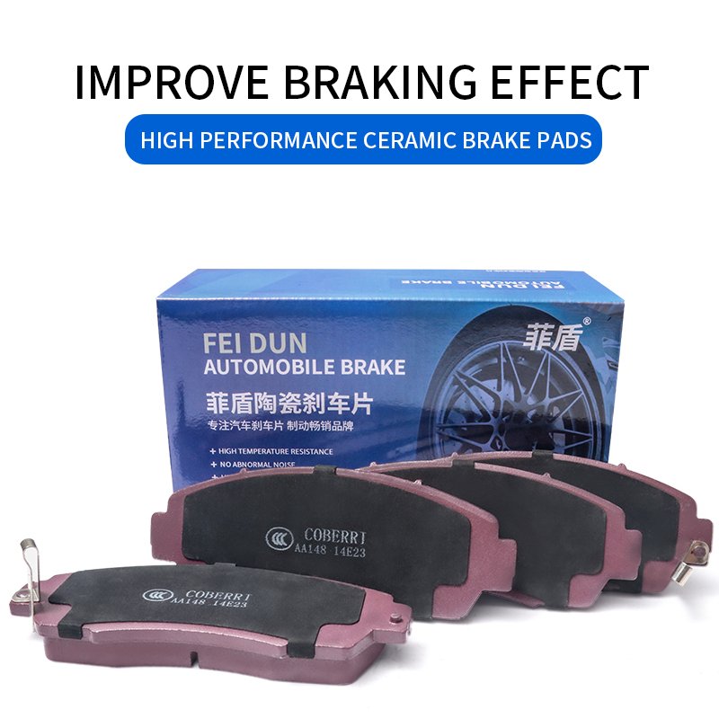 High Performance No Noise New Ceramic Formula Auto Part Car Brake Pads for Daihatsu Thor Trevis Wake Wildcat Yrv