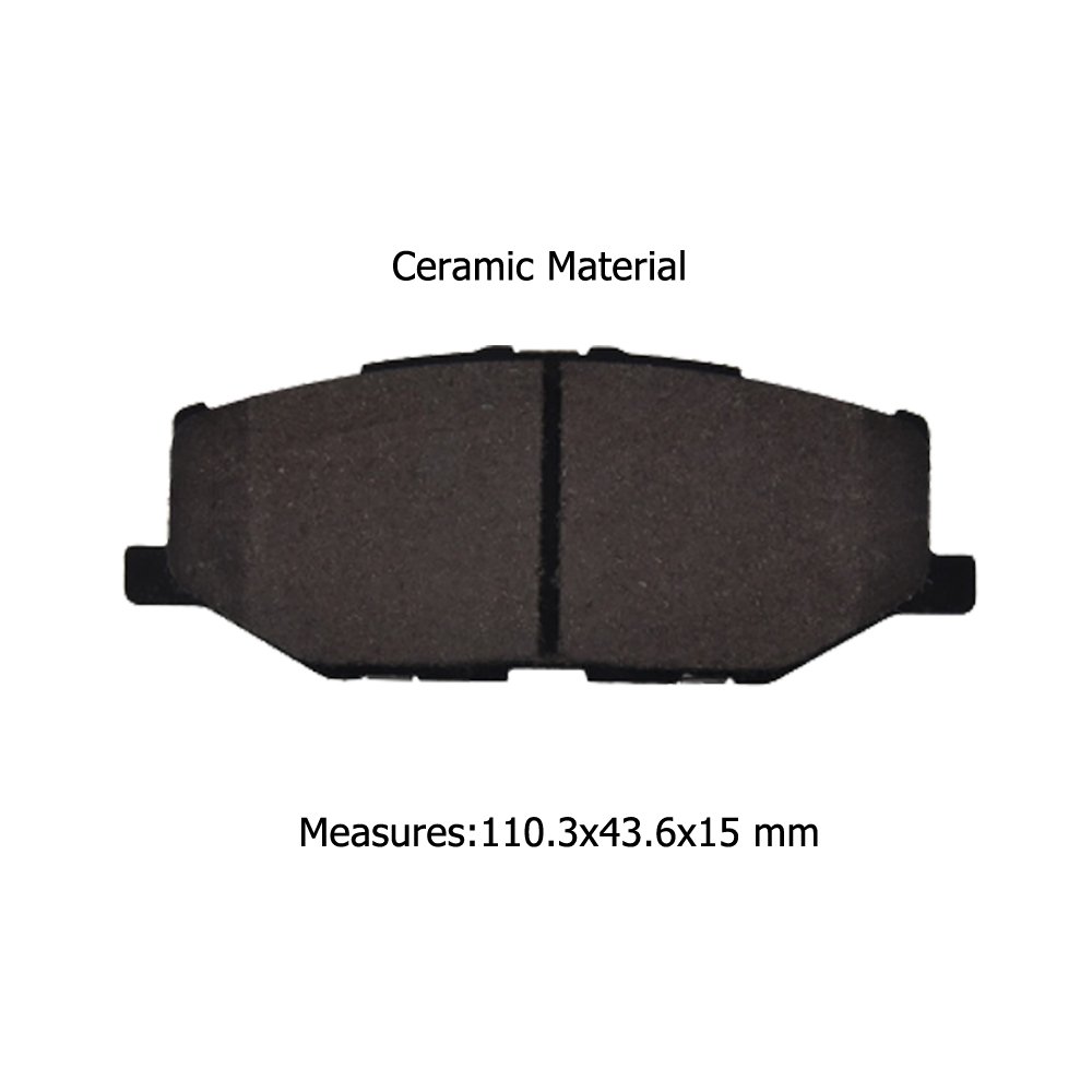 D2520-9752 Front Brake Pads for Subaru Jimny Sierra K15B JB74V 03/2018-