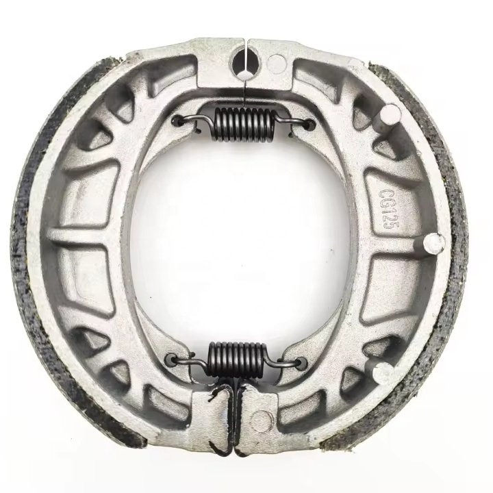 No Noise Durable Motorcycle Drum Rear Brake Shoes