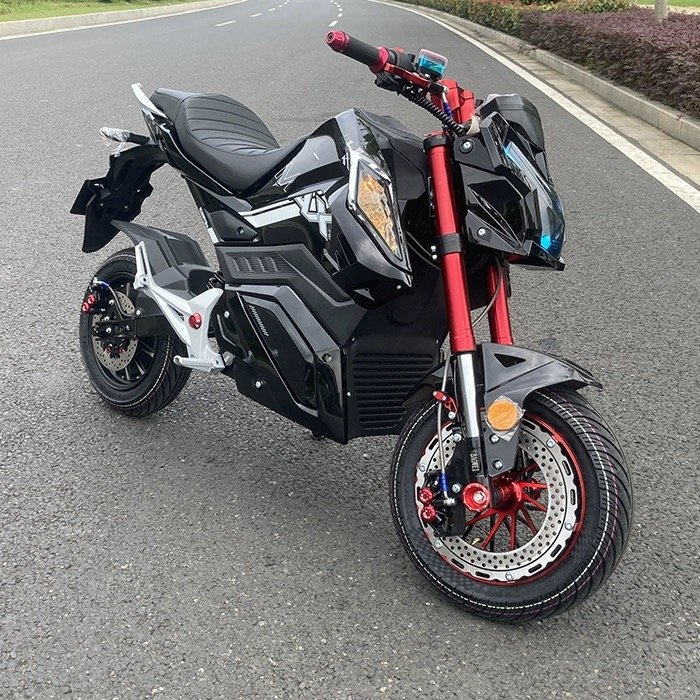 2024 New Models Two Wheeled Electric Motorcycle Cool Appearance With Audio System