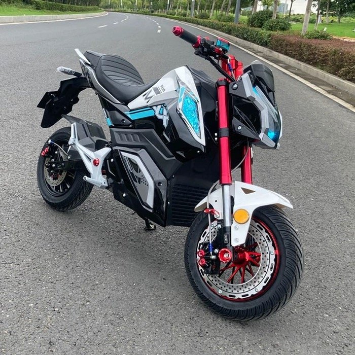 2024 New Models Two Wheeled Electric Motorcycle Cool Appearance With Audio System