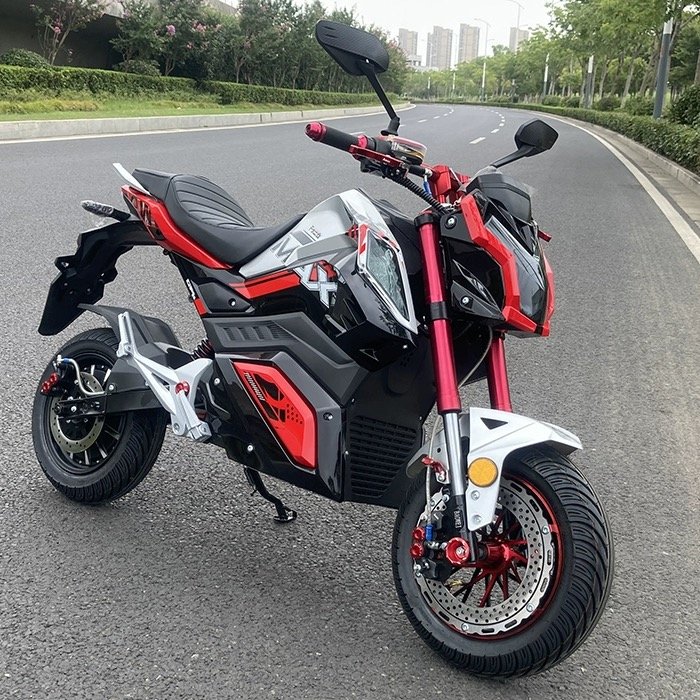 2024 New Models Two Wheeled Electric Motorcycle Cool Appearance With Audio System